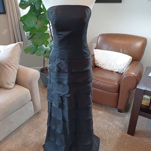 Flattering prom, bridesmaid, black tie dress